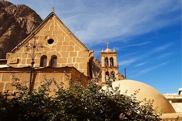 Experience the ancient ages of the Christianity among the walls of St. Catherine Get the exceptional offer of visiting the library of the monastery Have a traditional lunch at local restaurant Drop by Dahab to spend free time of shopping